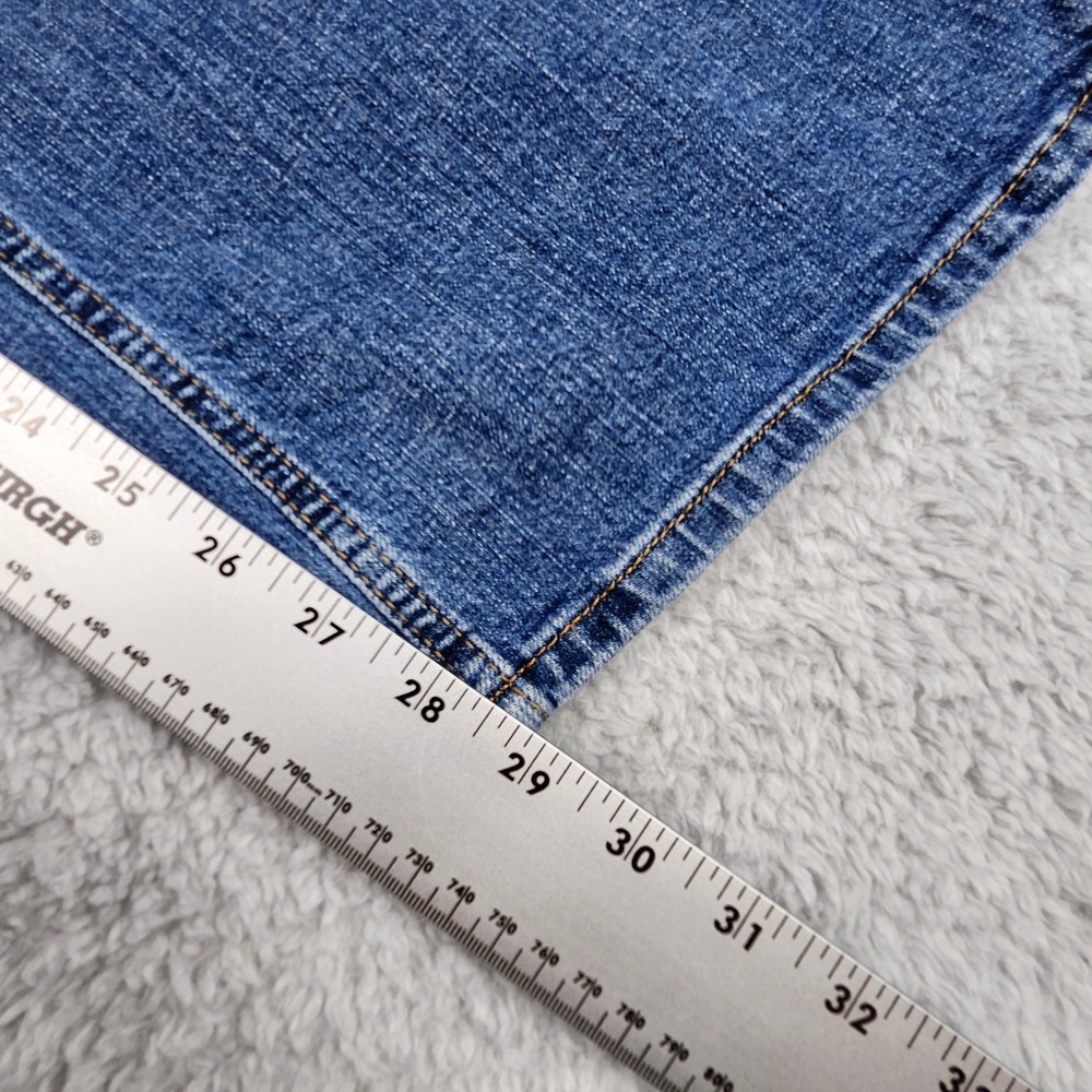 Signature by Levi Strauss Mens Bootcut Jeans Medium Wash Blue W40 L30‎ Stretch - Picture 7 of 10